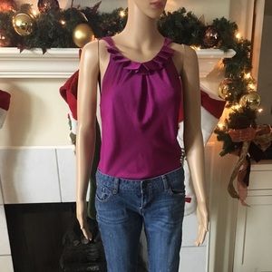 Magenta blouse